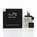 24 Carat White Gold by Lattafa perfume for unisex EDP 3.3 / 3.4 oz. New in Box