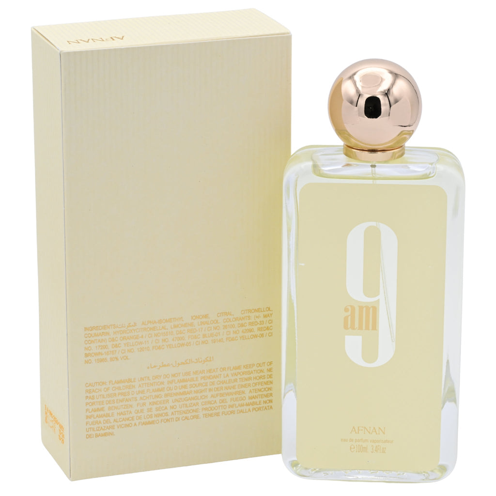 9 Am by Afnan perfume for unisex 3.3 / 3.4 oz New in Box