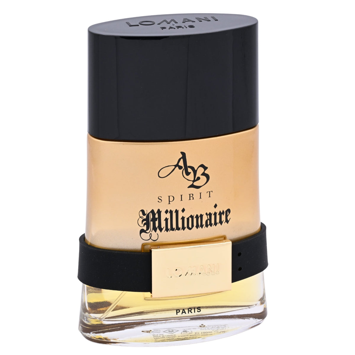 AB SPIRIT MILLIONAIRE by Lomani men 3.3 oz 3.4 edt cologne NEW IN BOX