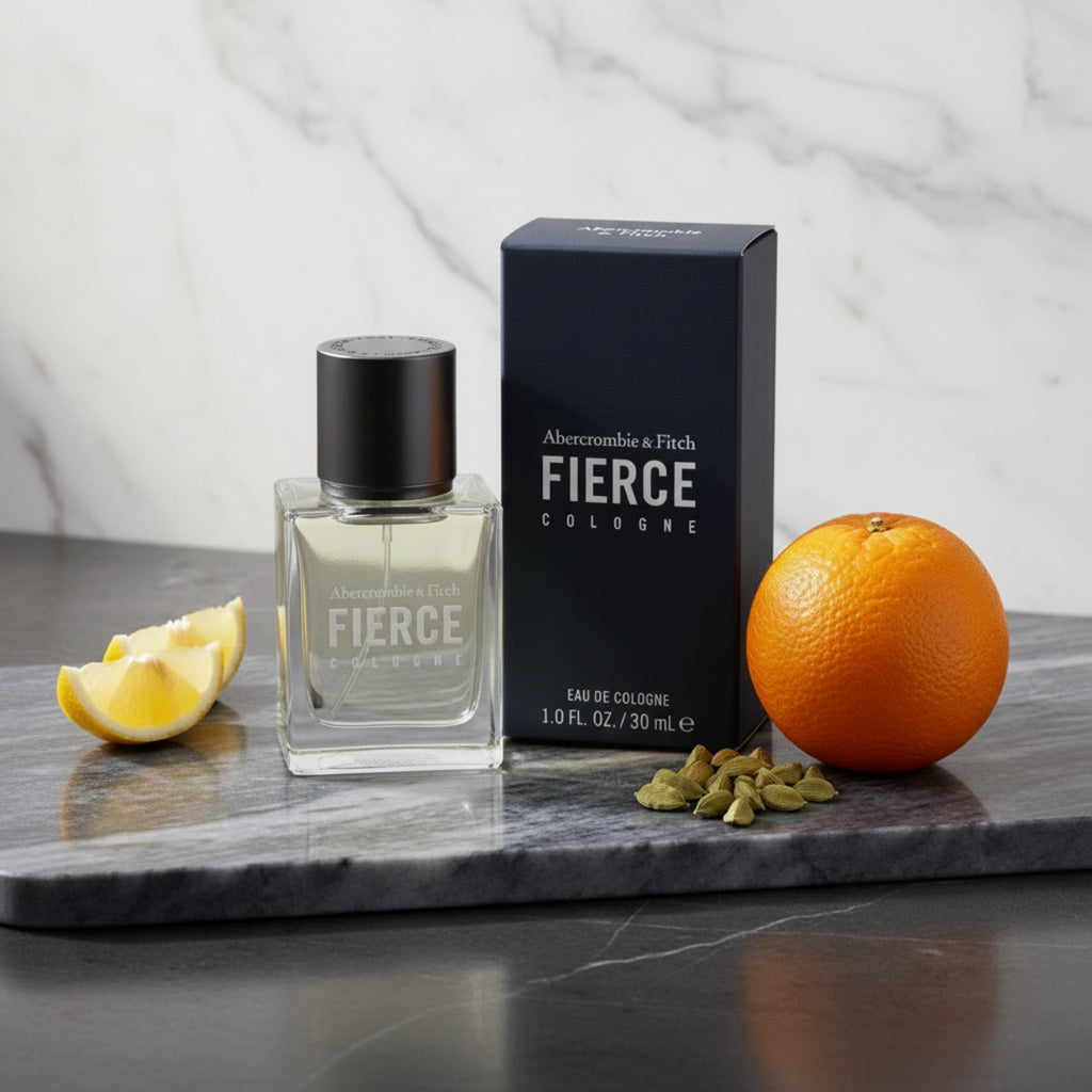Abercrombie & Fitch Fierce Eau de Cologne (EDC) Spray for Men 1.0 fl oz (30 ml) New in Retail Box