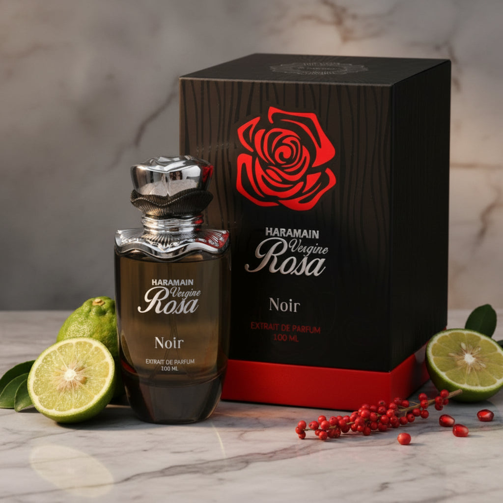 Al Haramain Vergine Rosa Noir Extrait de Parfum Spray for Women 3.4 oz (100ml) New Retail Box
