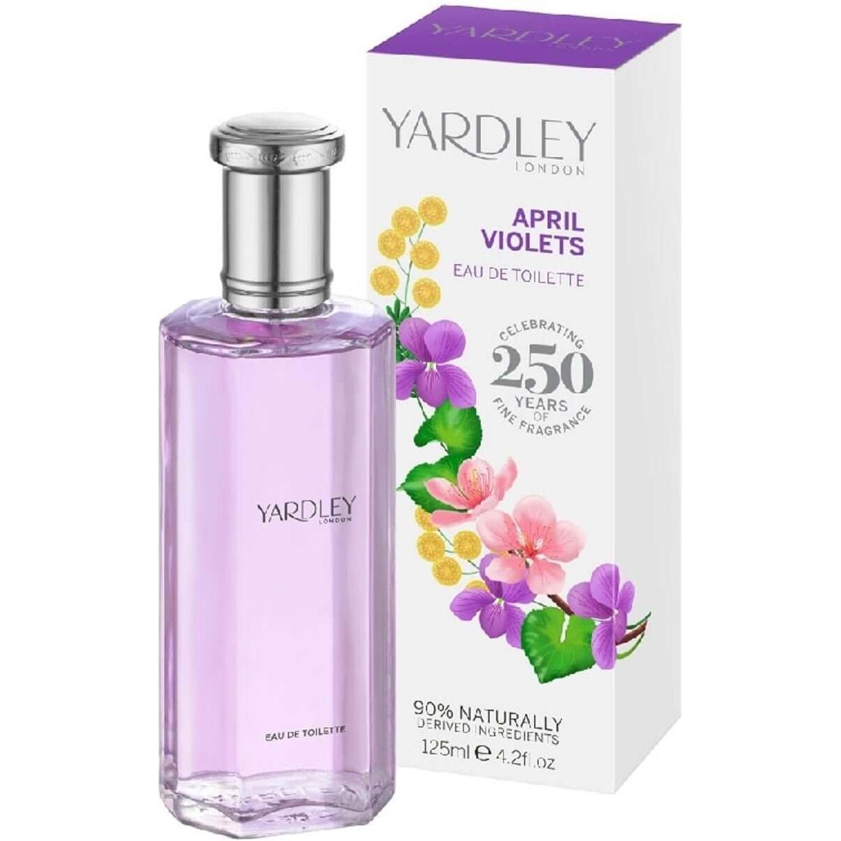 APRIL VIOLETS by Yardley London for women EDT 4.2 oz New in Box