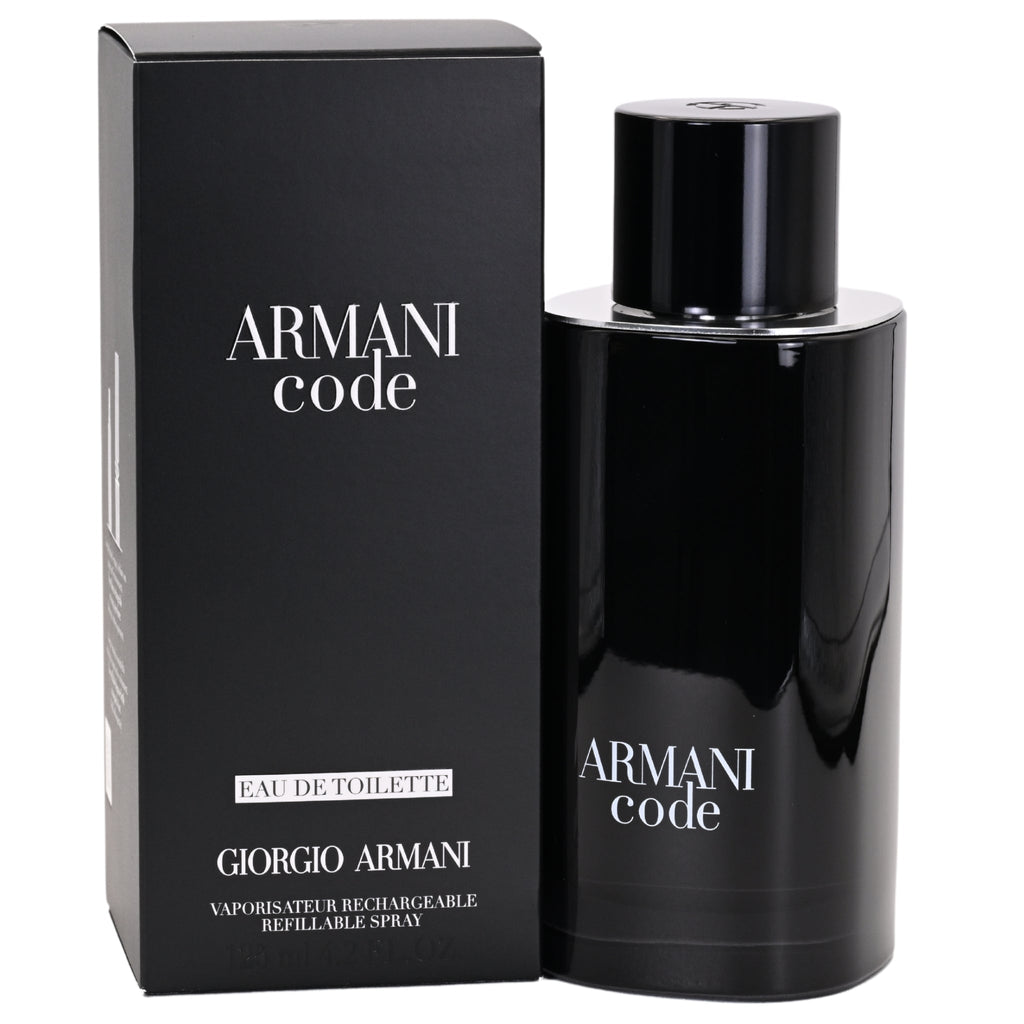 Armani Code (refillable) by Giorgio Armani cologne for men EDT 4.2 oz New in Box