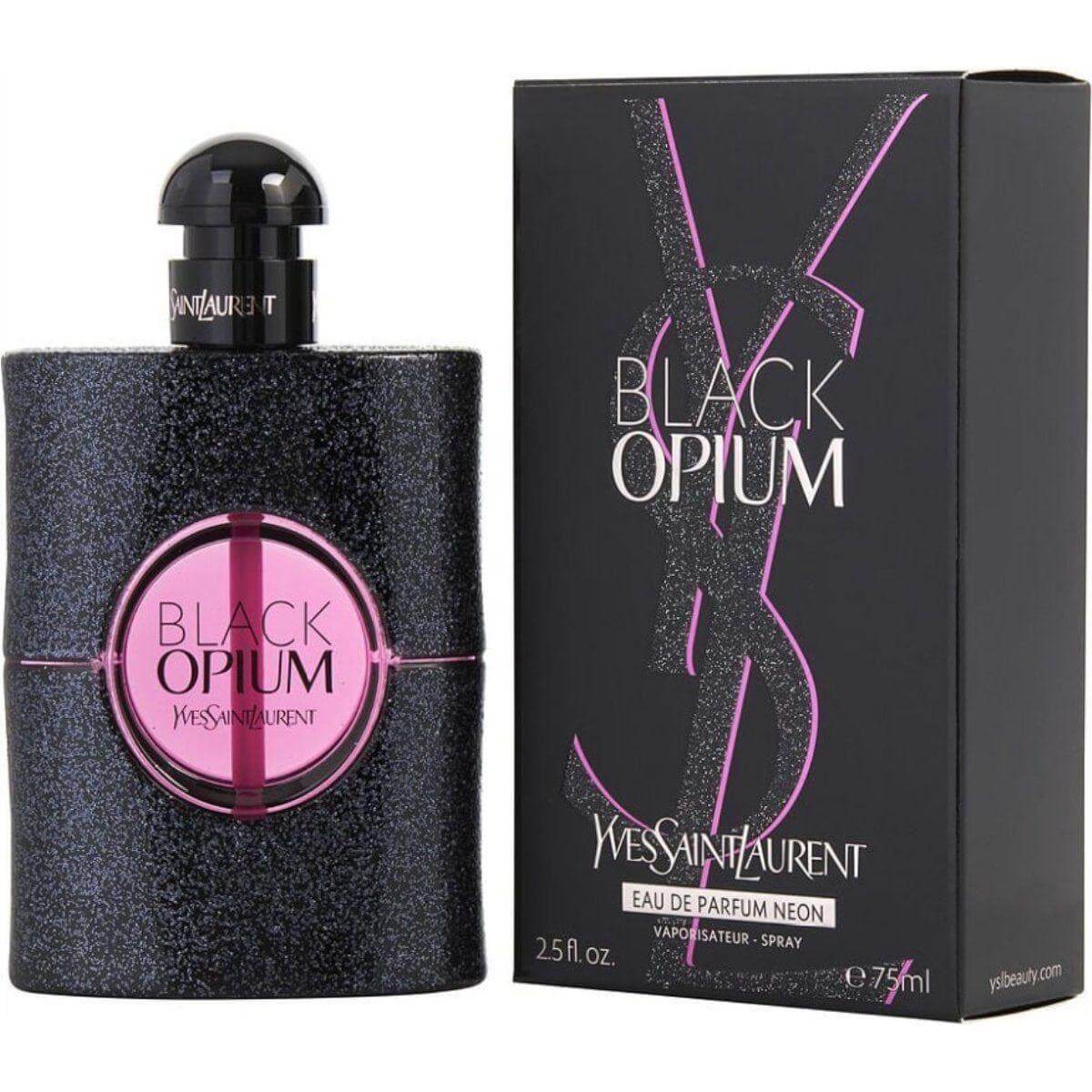 Black Opium Neon by Yves Saint Laurent perfume for women EDP 2.5 oz New in Box