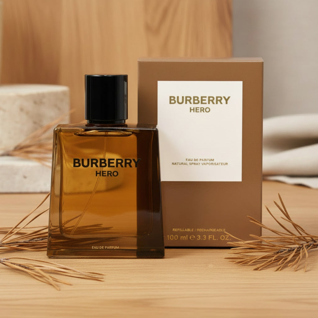 Burberry Hero by Burberry cologne for men EDP 3.3 / 3.4 oz New in Box