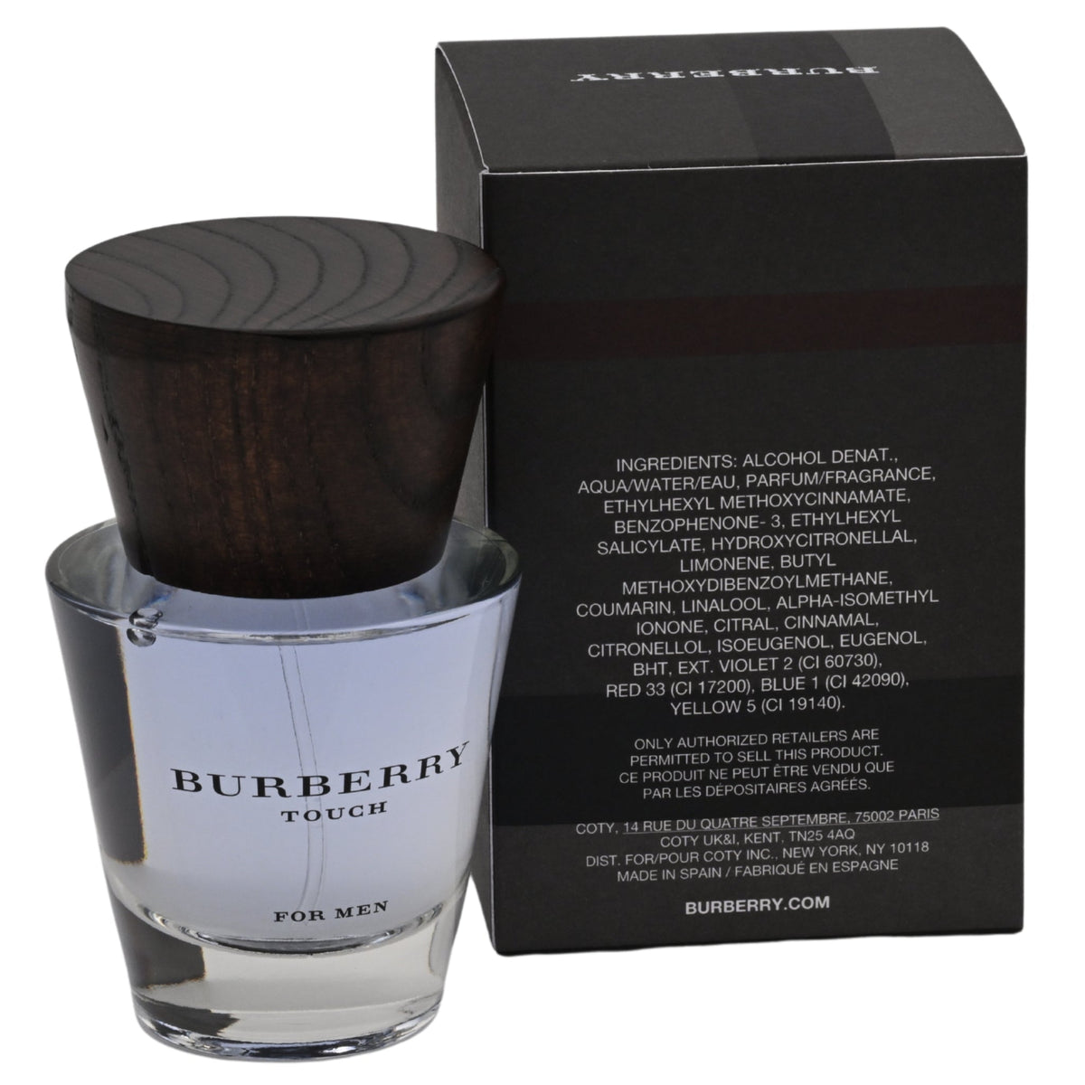 BURBERRY TOUCH By Burberry cologne for men EDT 1.6 oz 1.7 New in Box