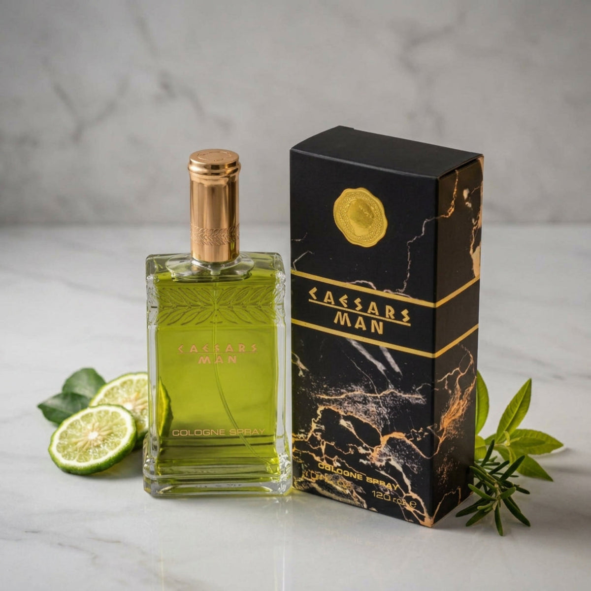 CAESARS MAN Cologne Spray 4.0 oz New In Box