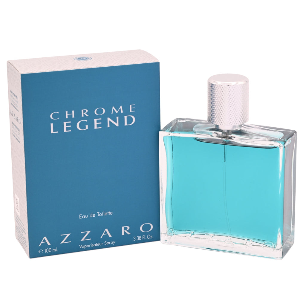 Chrome Legend by Azzaro cologne for Men EDT 3.38 oz New in Box