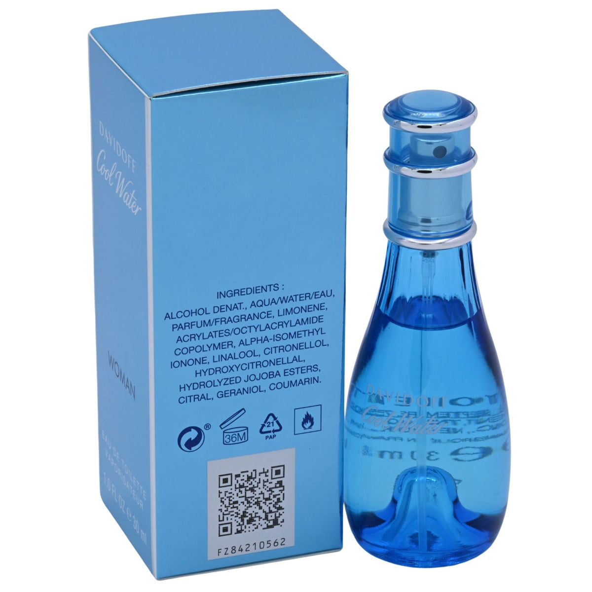 Cool Water by Davidoff for women EDT 1.0 oz New in Box