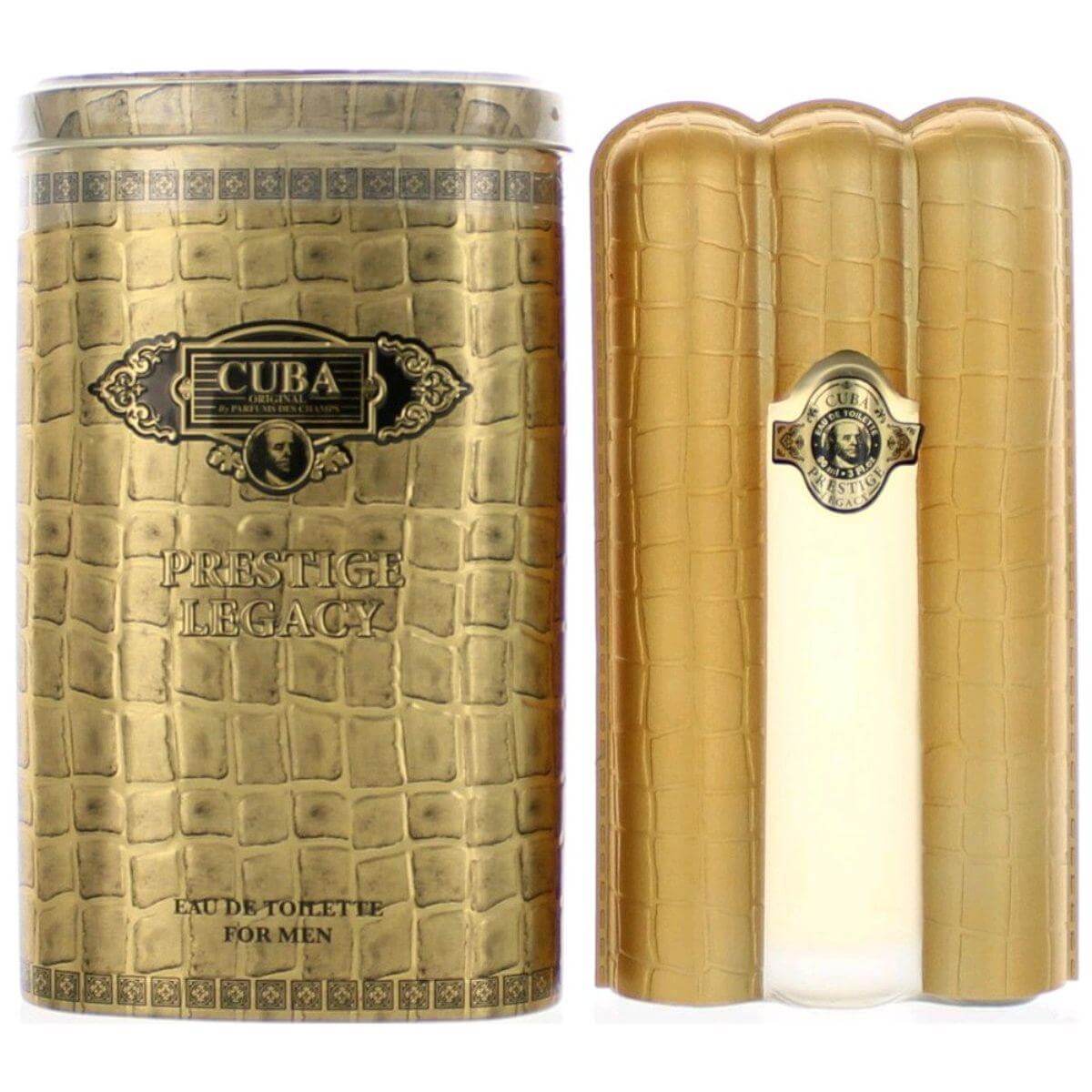 Cuba Prestige Legacy by Cuba cologne for men EDT 3 / 3.0 oz New In Can