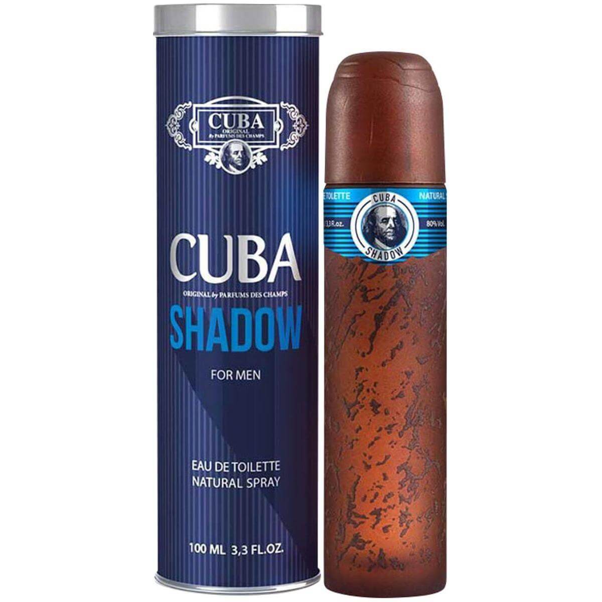 Cuba Shadow by Cuba cologne for men EDT 3.3 / 3.4 oz New In Can