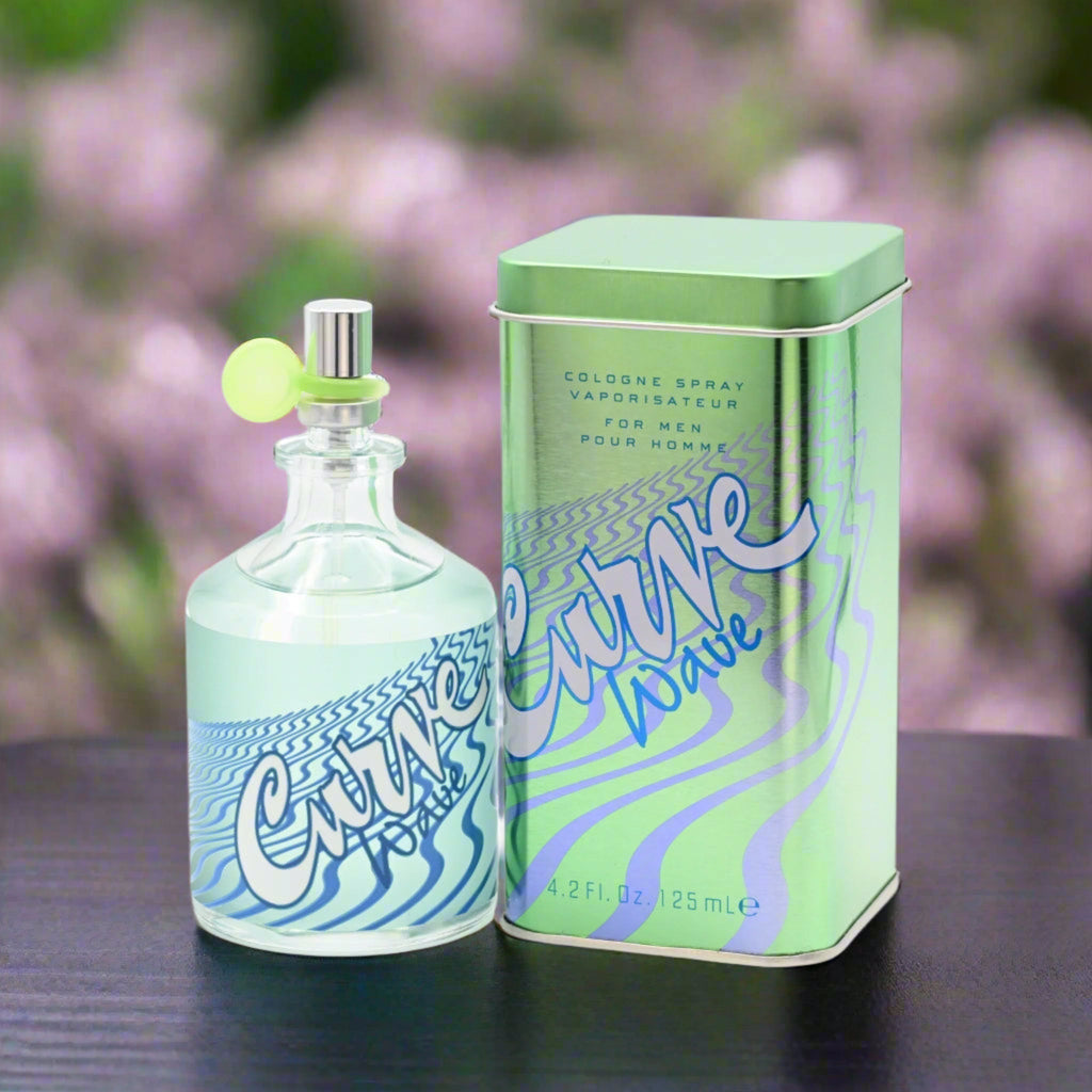 Curve Wave Cologne for Men by Liz Claiborne 4.2 oz New in Box / Can