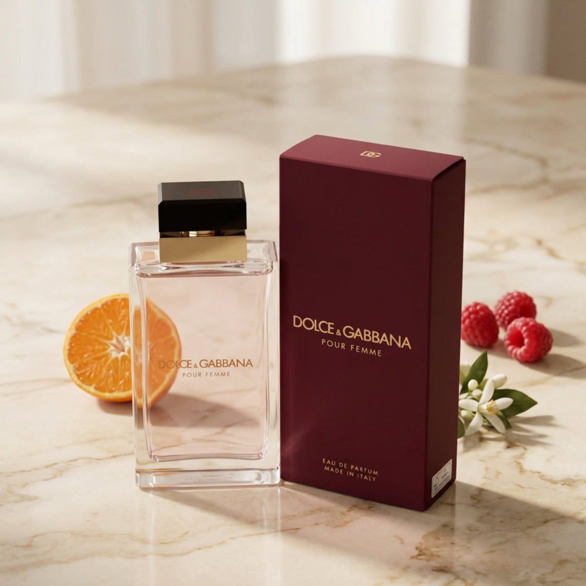D & G Pour Femme Dolce & Gabbana 3.3 / 3.4 oz Perfume for Women NEW IN BOX