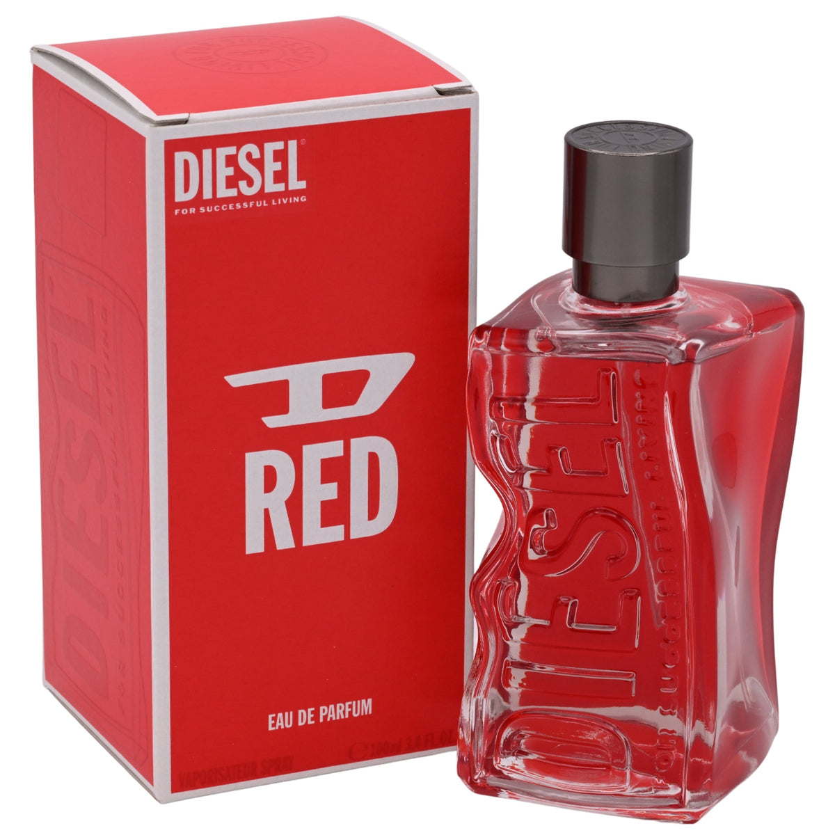 Diesel D Red Eau de Parfum (EDP) Spray for Men 3.4 oz (100 ml) by Diesel