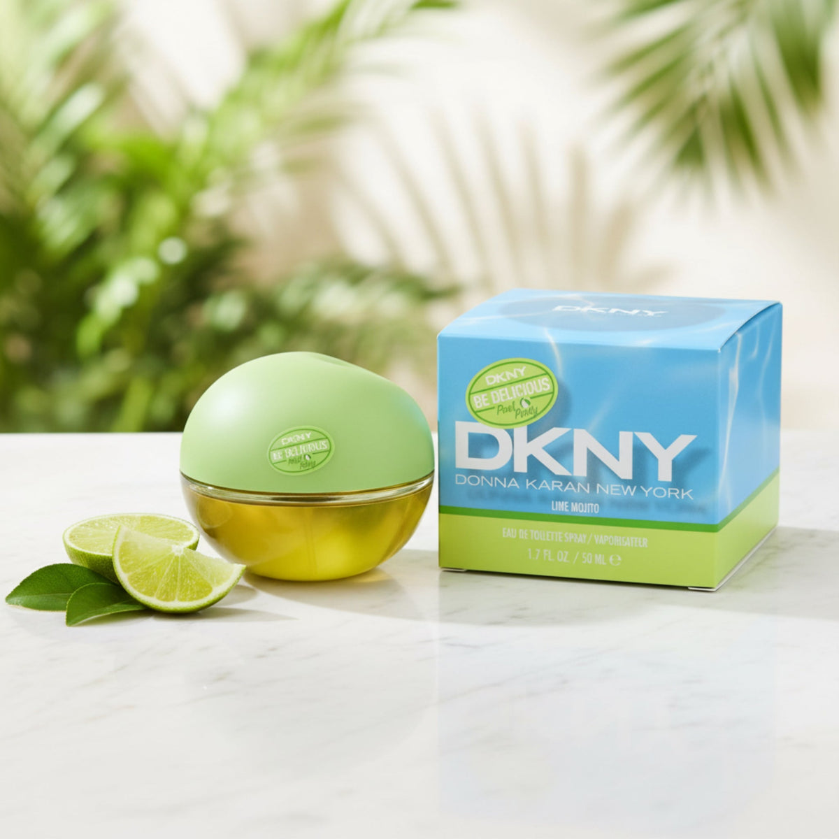 DKNY Be Delicious Pool Party Lime Mojito Eau de Toilette Spray for Women 1.7oz by Donna Karan