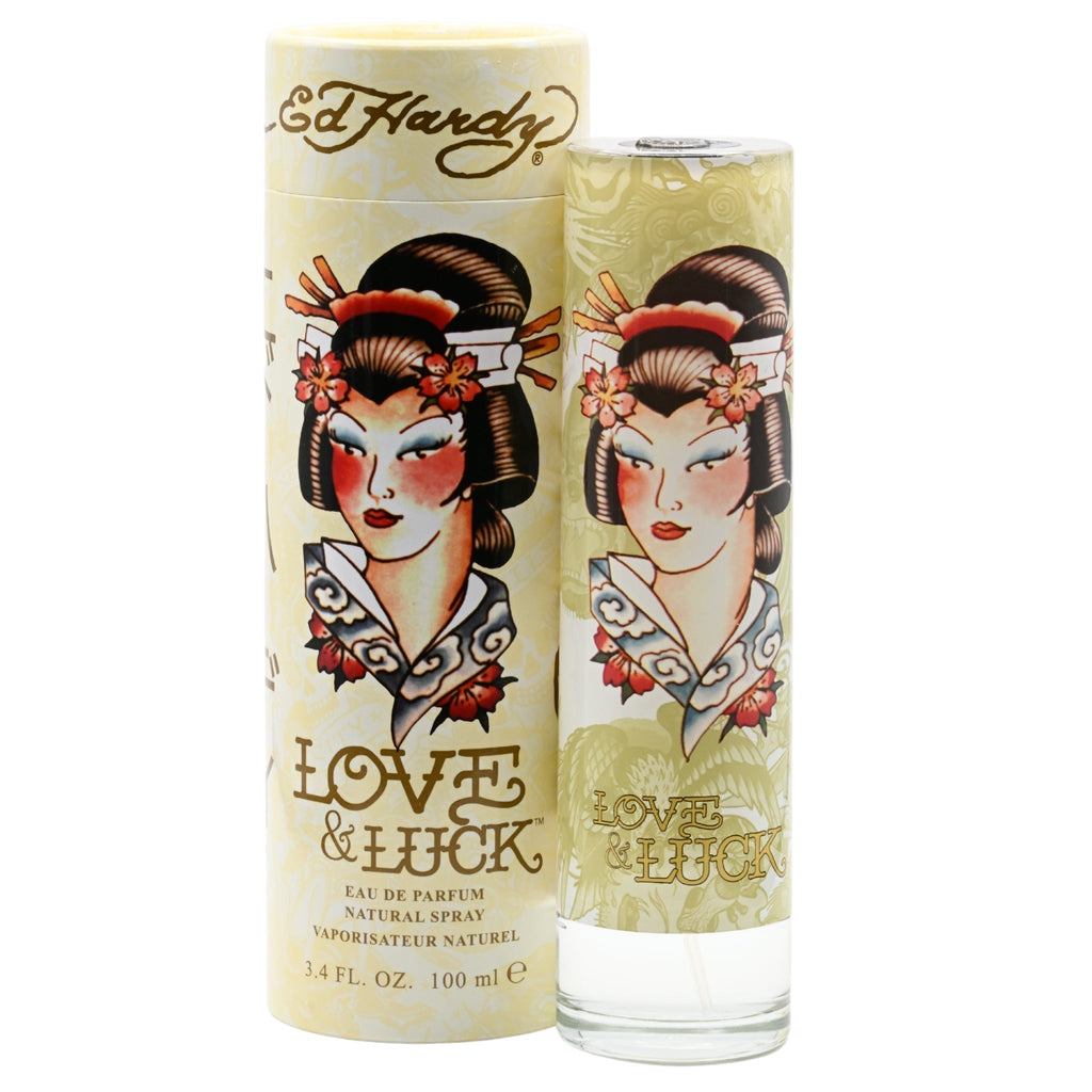 ED HARDY Love & Luck by Christian Audigier 3.3 / 3.4 oz EDP For Women New in Box