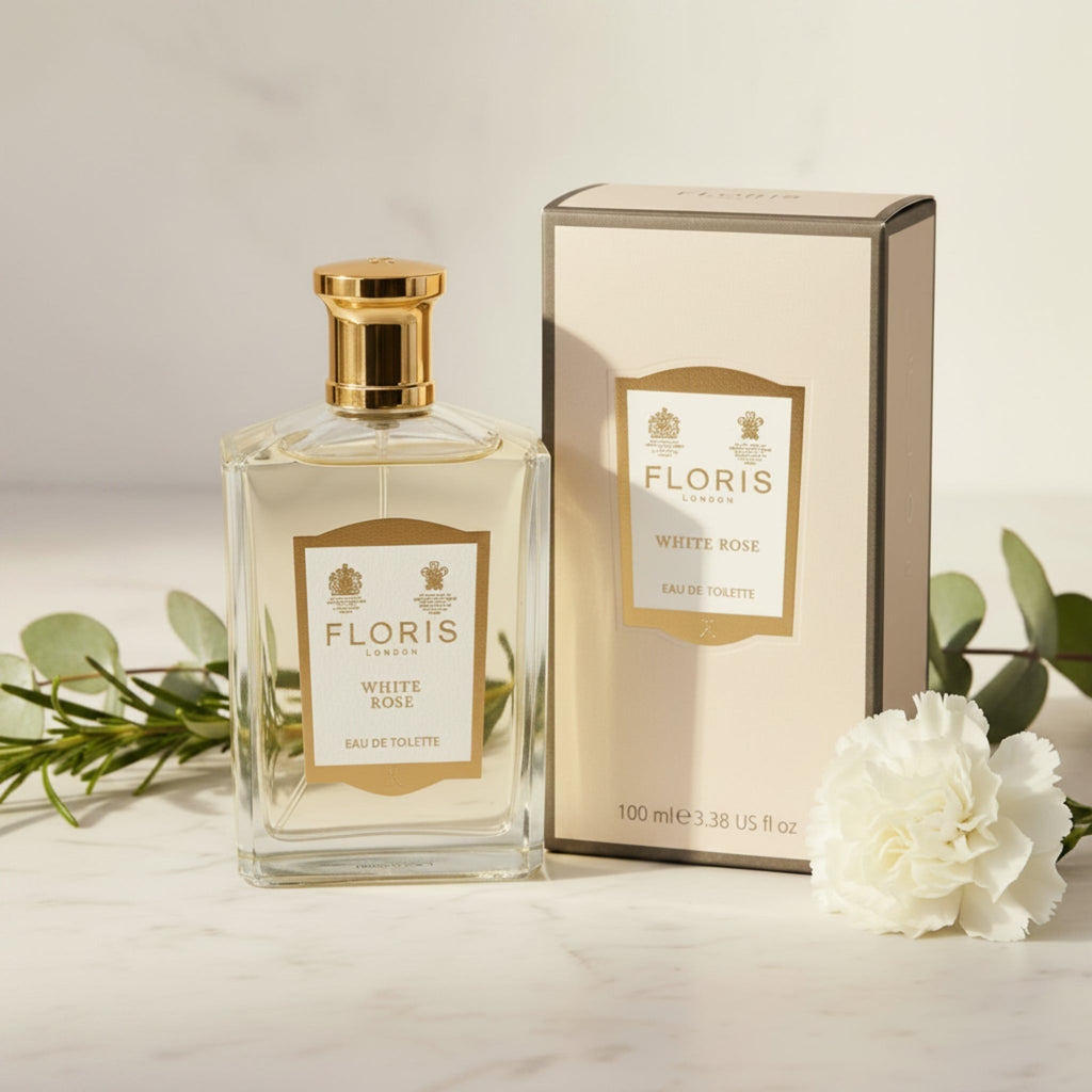 Floris White Rose Eau de Toilette Spray for Women 3.38 oz (New in Box)