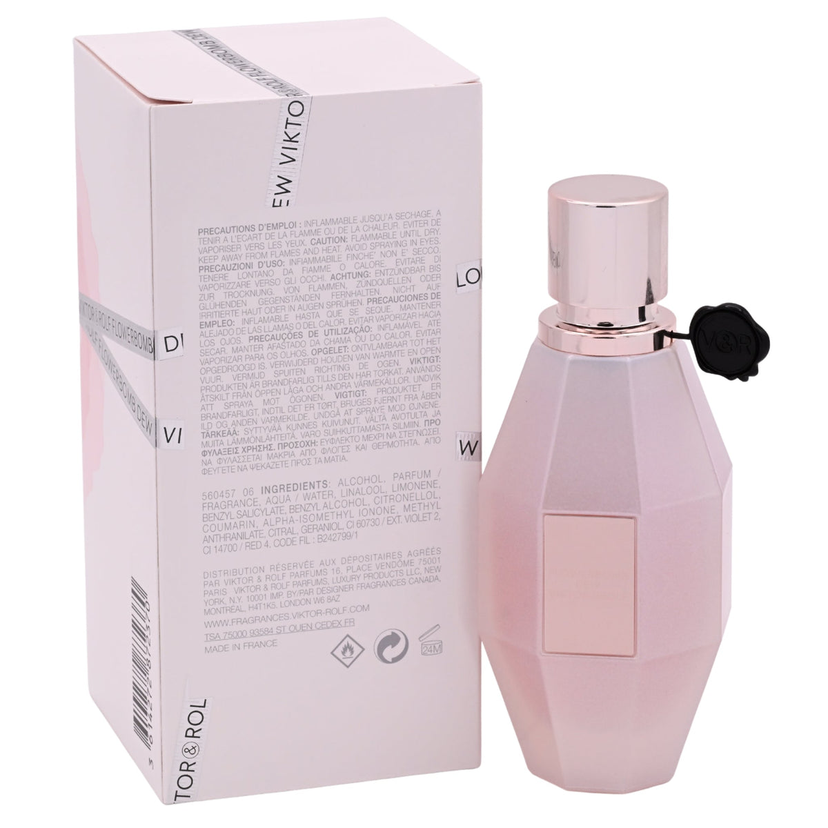 FLOWERBOMB DEW by Viktor & Rolf for her EDP 1.7 oz New in Box