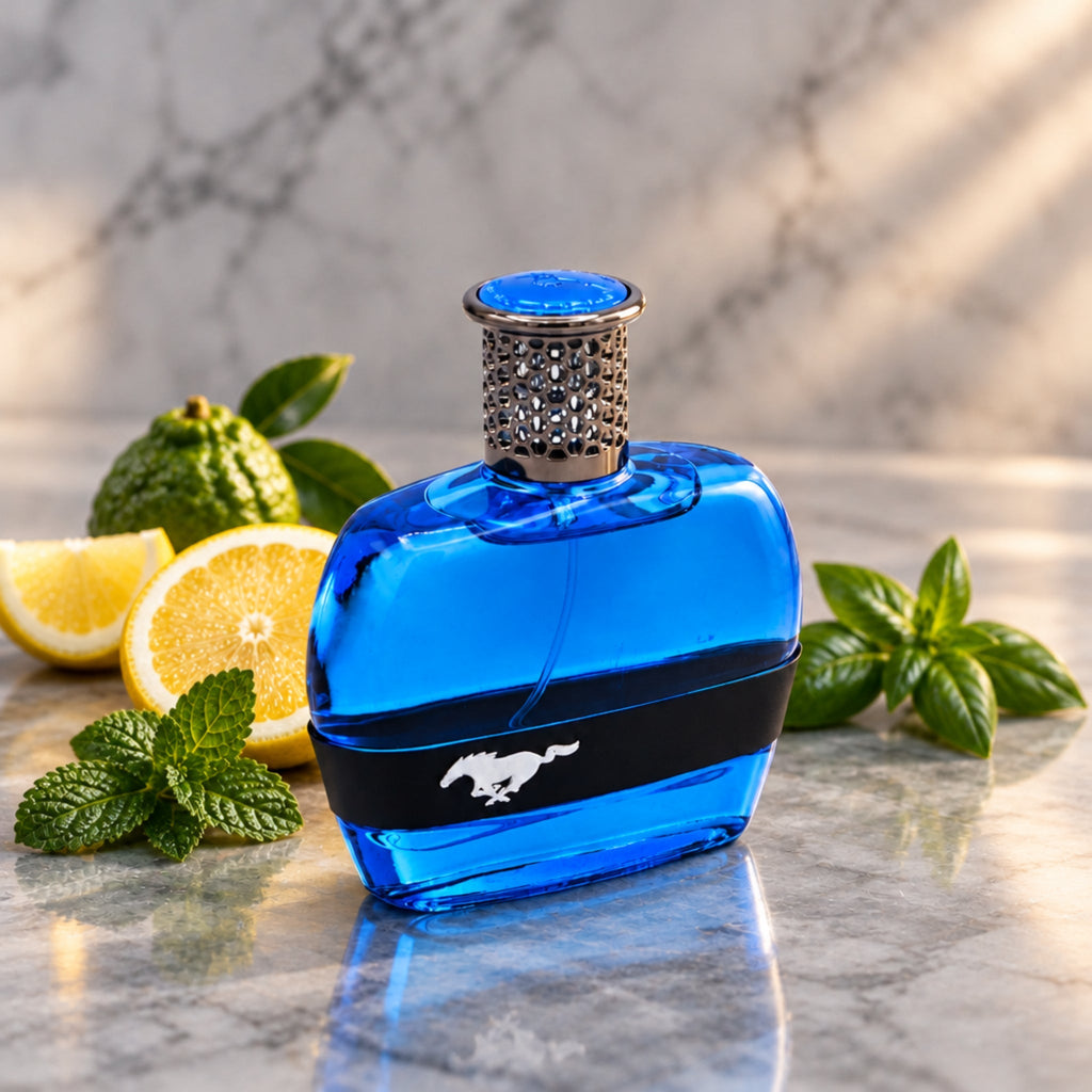 Ford Mustang Blue by Mustang cologne for men EDT 3.3 / 3.4 New in Box