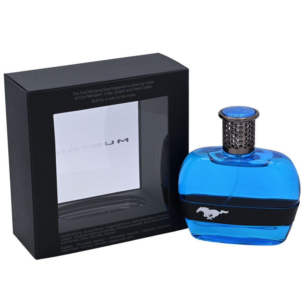 Ford Mustang Blue by Mustang cologne for men EDT 3.3 / 3.4 New in Box