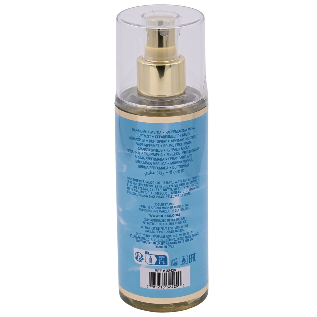 Guess Seductive Blue Fragrance Mist for Women 8.4 fl oz (250 ml) by Inter Parfums USA, LLC