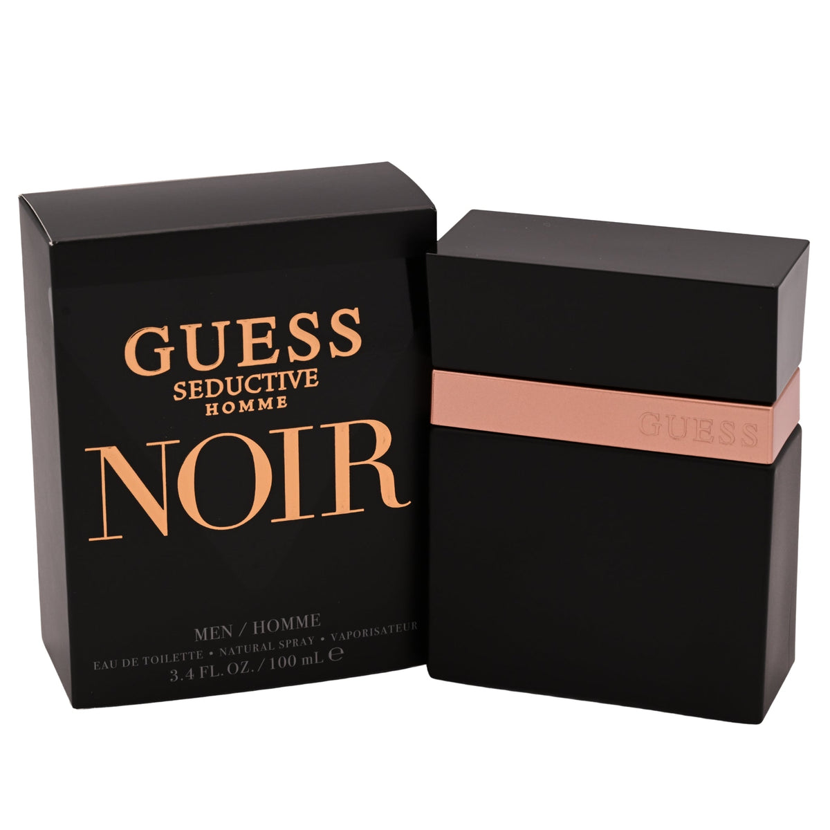 GUESS SEDUCTIVE HOMME NOIR by Guess cologne EDT 3.3 / 3.4 New in Box
