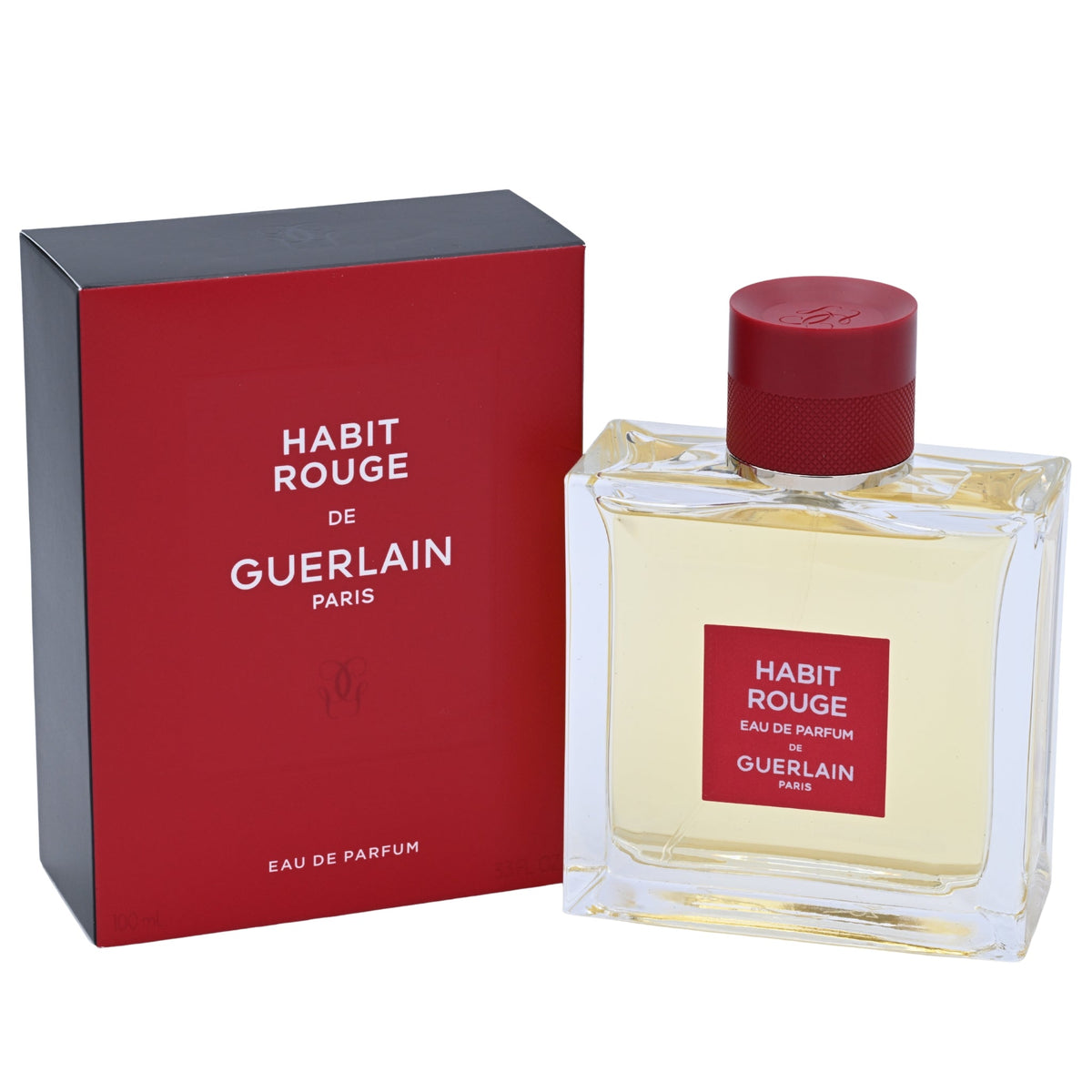 HABIT ROUGE by Guerlain cologne for men EDP 3.3 / 3.4 oz New in Box
