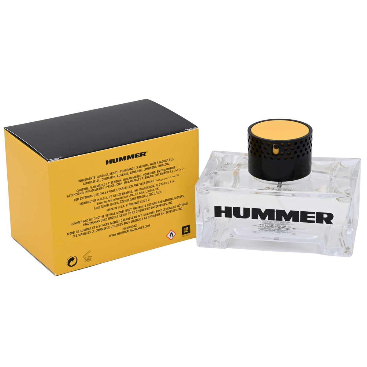 HUMMER Cologne Spray for Men edt 4.2 oz Brand New in Box