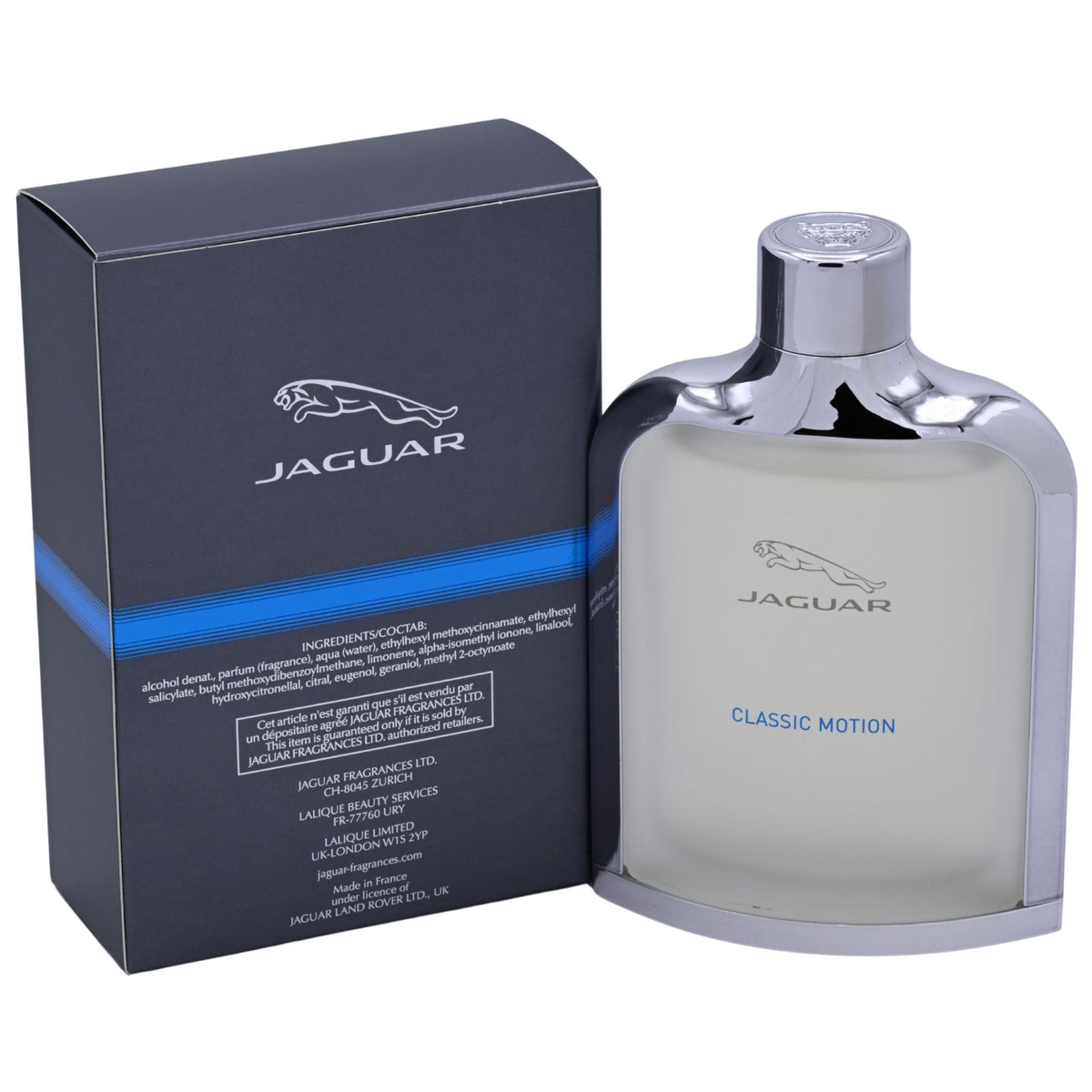 Jaguar Classic Motion by Jaguar Cologne 3.4 / 3.3 oz Men edt NEW IN BOX