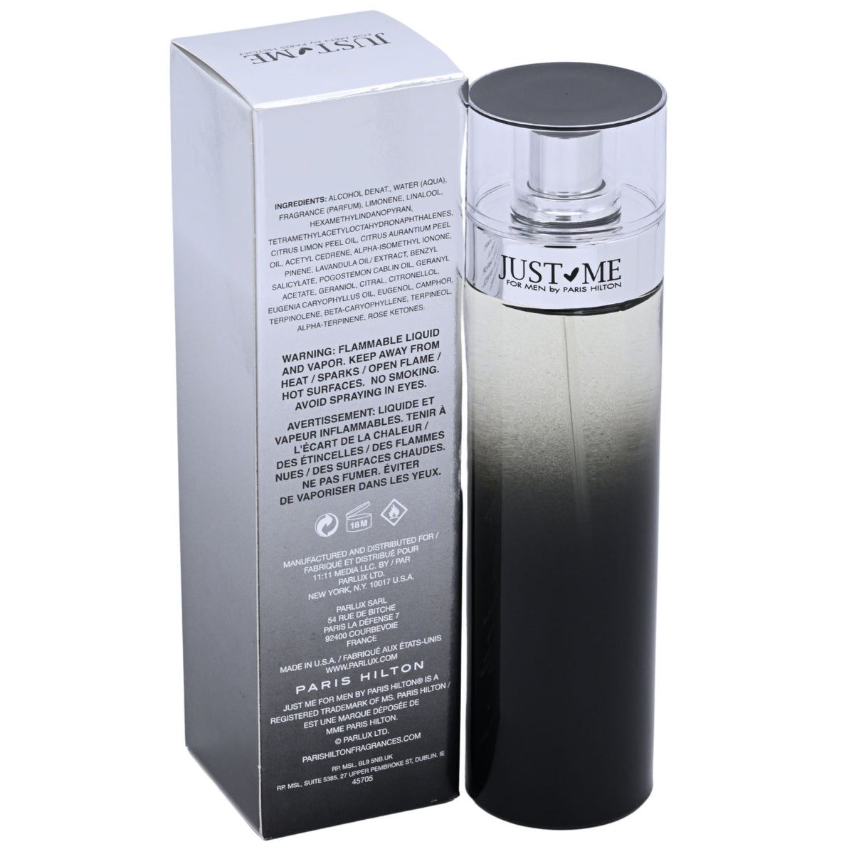 JUST ME by Paris Hilton Cologne 3.4 oz EDT For Men New Retail Box