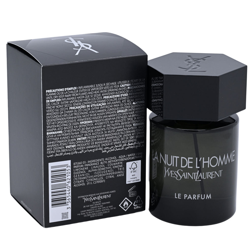 La Nuit de L'Homme Le Parfum by Yves Saint Laurent EDP 3.3 / 3.4 oz New in Box