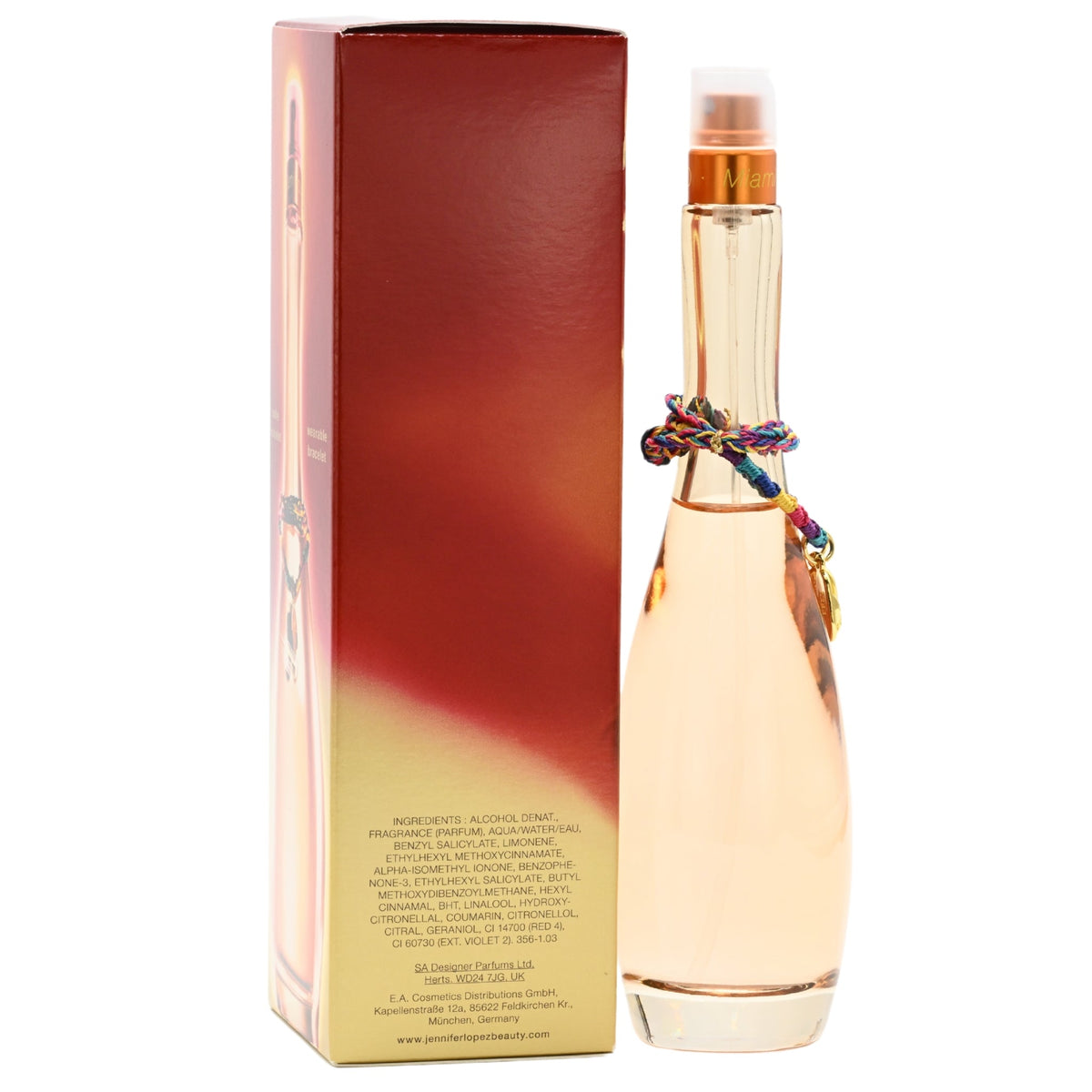 Miami Glow by J.LO for women EDT 3.3 / 3.4 oz New In Box