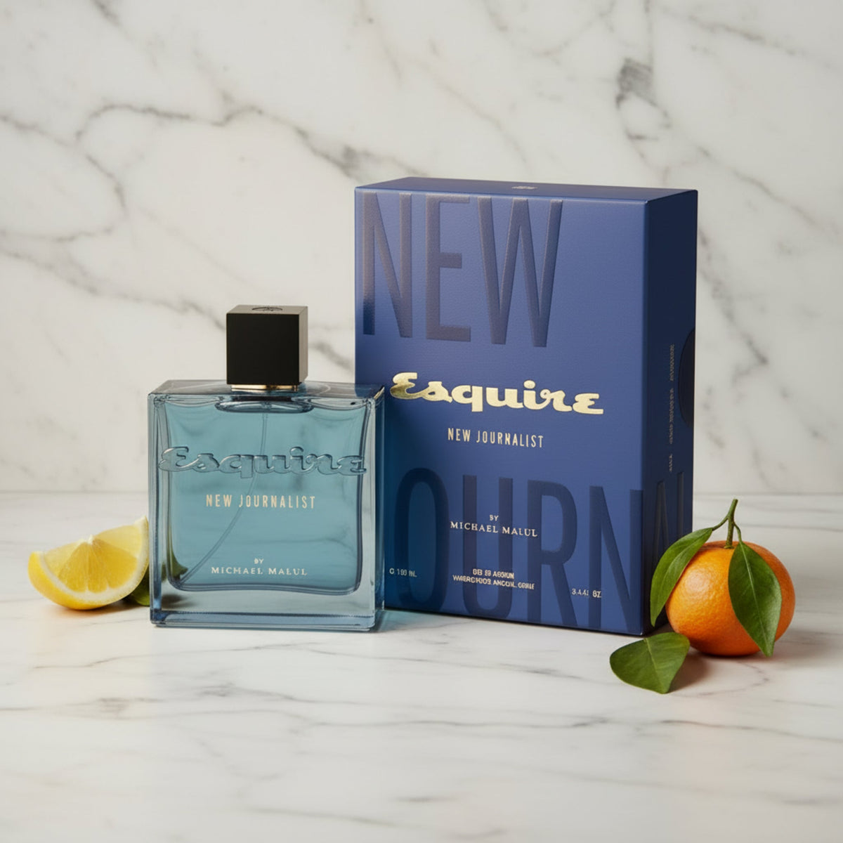 Michael Malul Esquire New Journalist Eau de Parfum (EDP) Spray for Men 3.4 oz