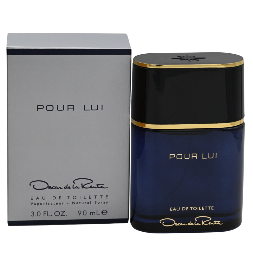 POUR LUI by Oscar de la Renta Cologne 3 / 3.0 oz EDT For Men New in Box
