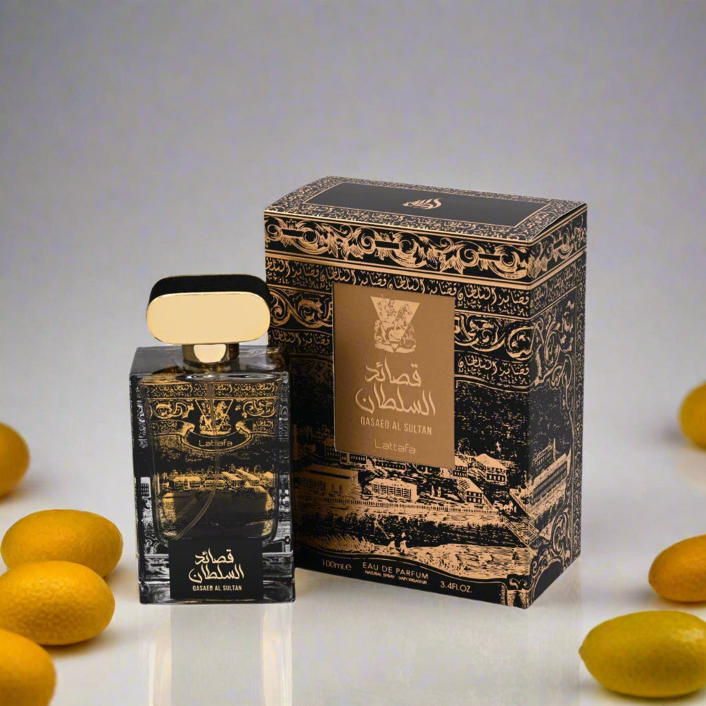 Qasaed Al Sultan by Lattafa for unisex EDP 3.3 / 3.4 oz New in Box