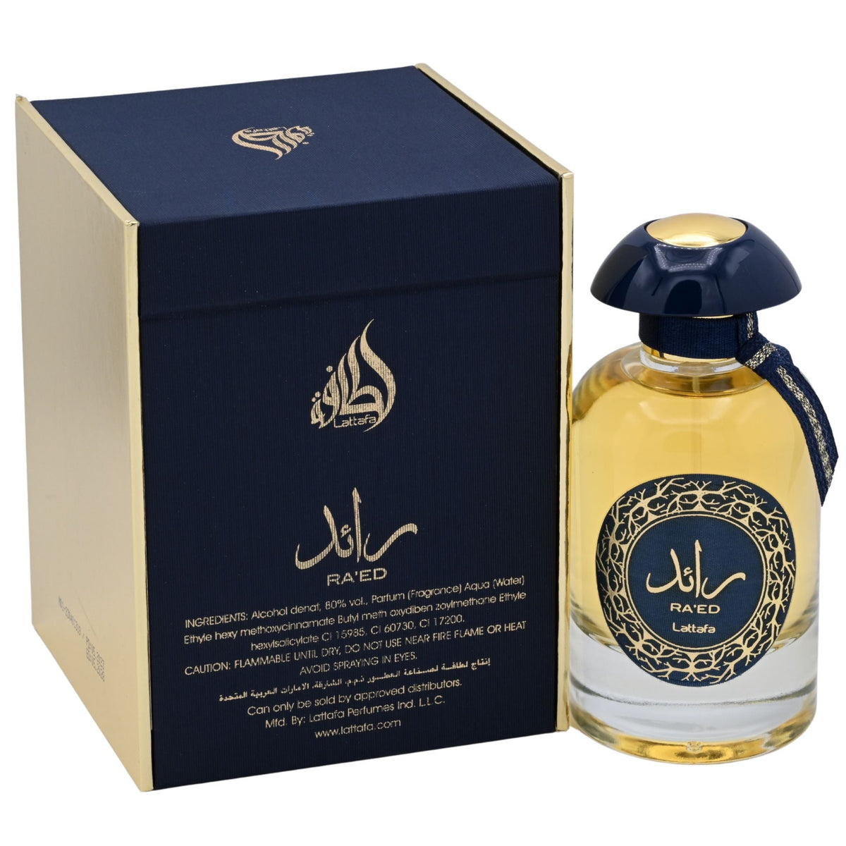 Ra'ed Gold by Lattafa perfume for unisex EDP 3.3 / 3.4 oz New in Box