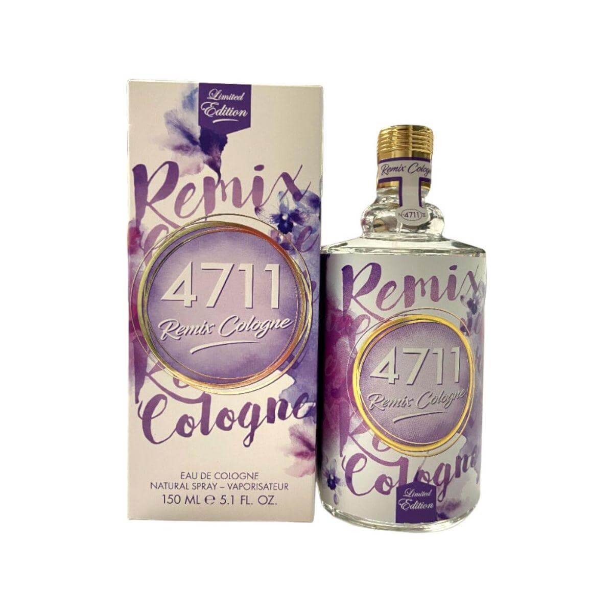 Remix Cologne Lavender (Limited Edition) by 4711 for unisex EDC 5.1 oz New In Box