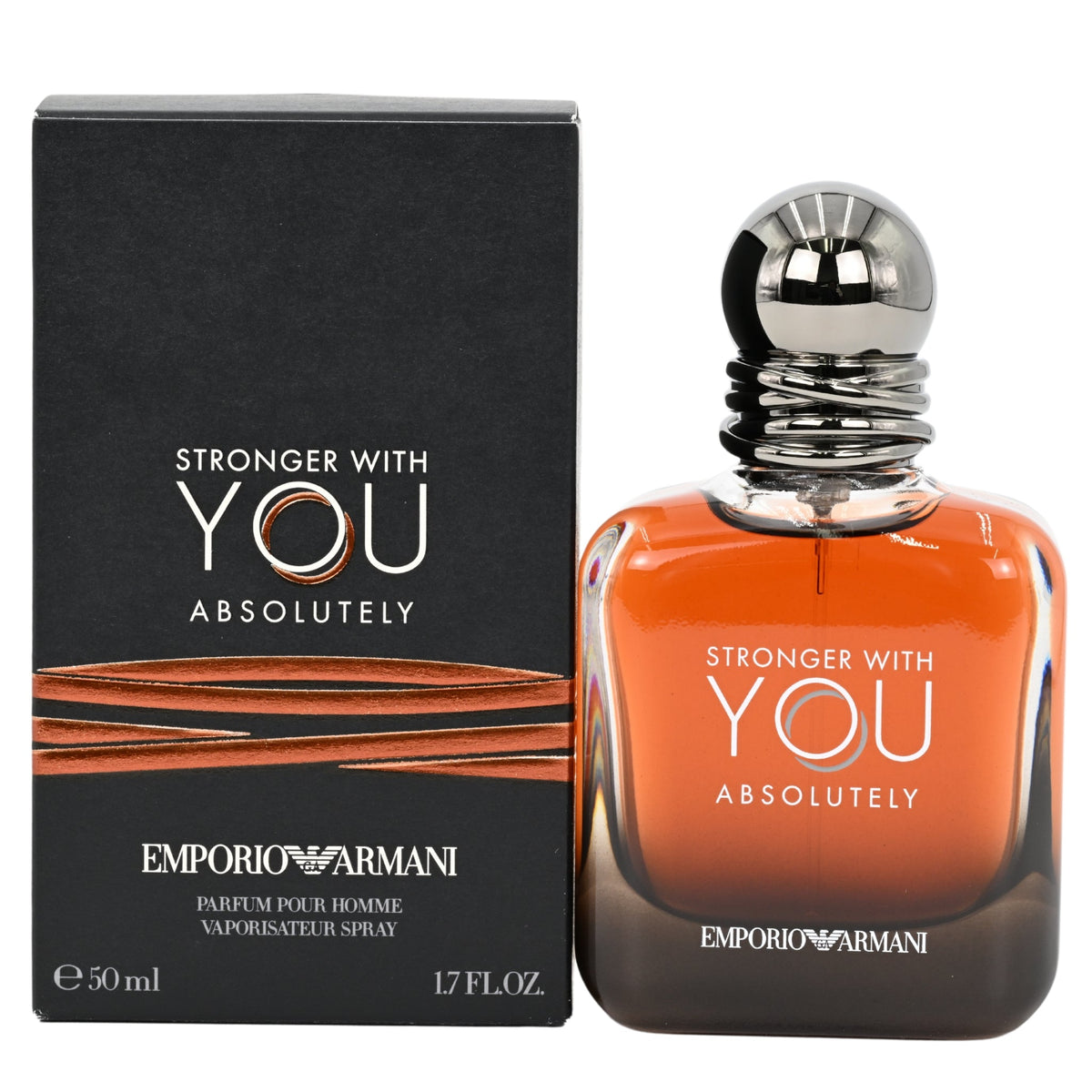 Stronger With You Absolutely by Giorgio Armani cologne men EDP 1.7 oz New in Box