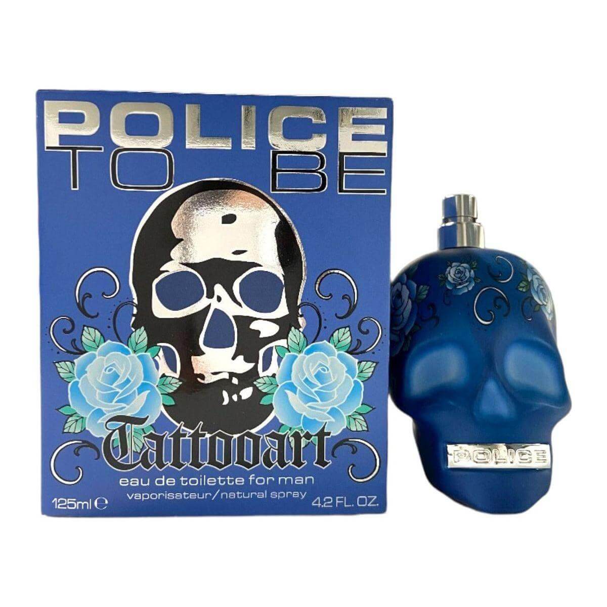 To Be Tattooart by Police cologne for men EDT 4.2 oz New In Box