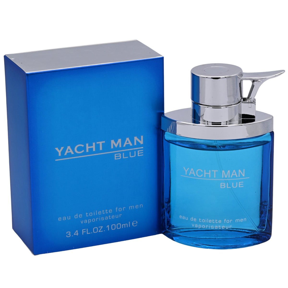 YACHT MAN BLUE by Myrurgia cologne EDT 3.3 / 3.4 oz New in Box